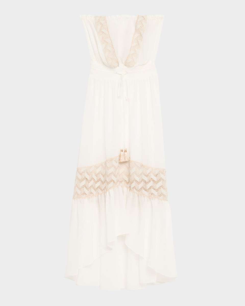Dorian Strapless Midi Dress